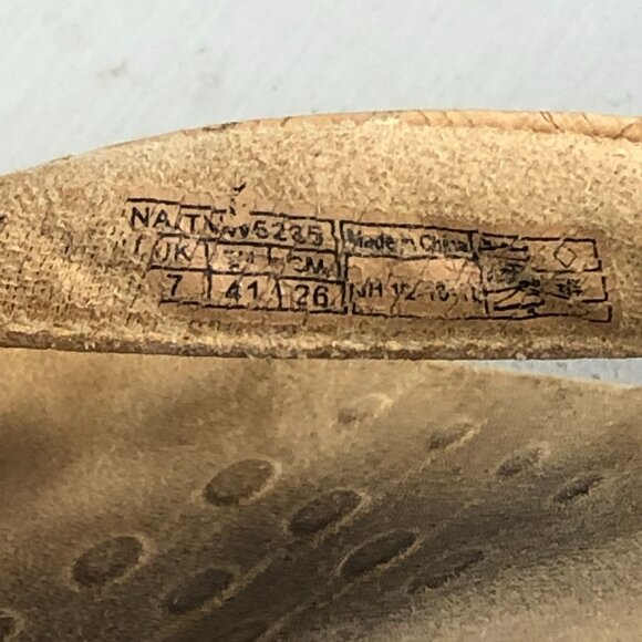 Vionic Women's Size 9 Mona Tan Cork Sole Open Toe Slip On Thong Flats Sandals - Picture 14 of 14